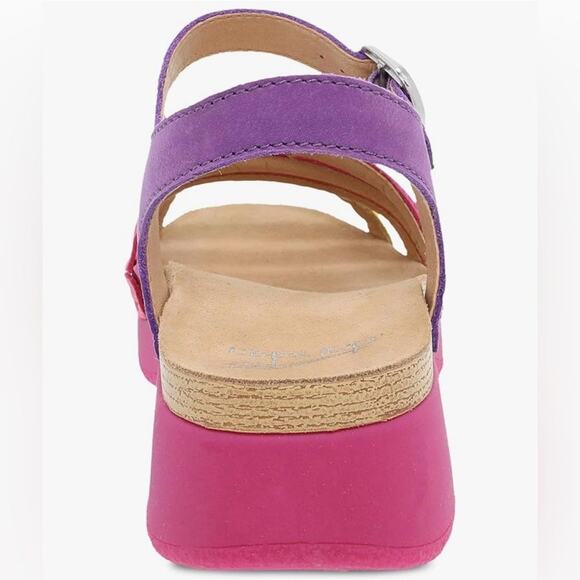 Dansko Roxie Strappy Sandals in Multi Color Size 9.5/EU40 - Picture 4 of 7